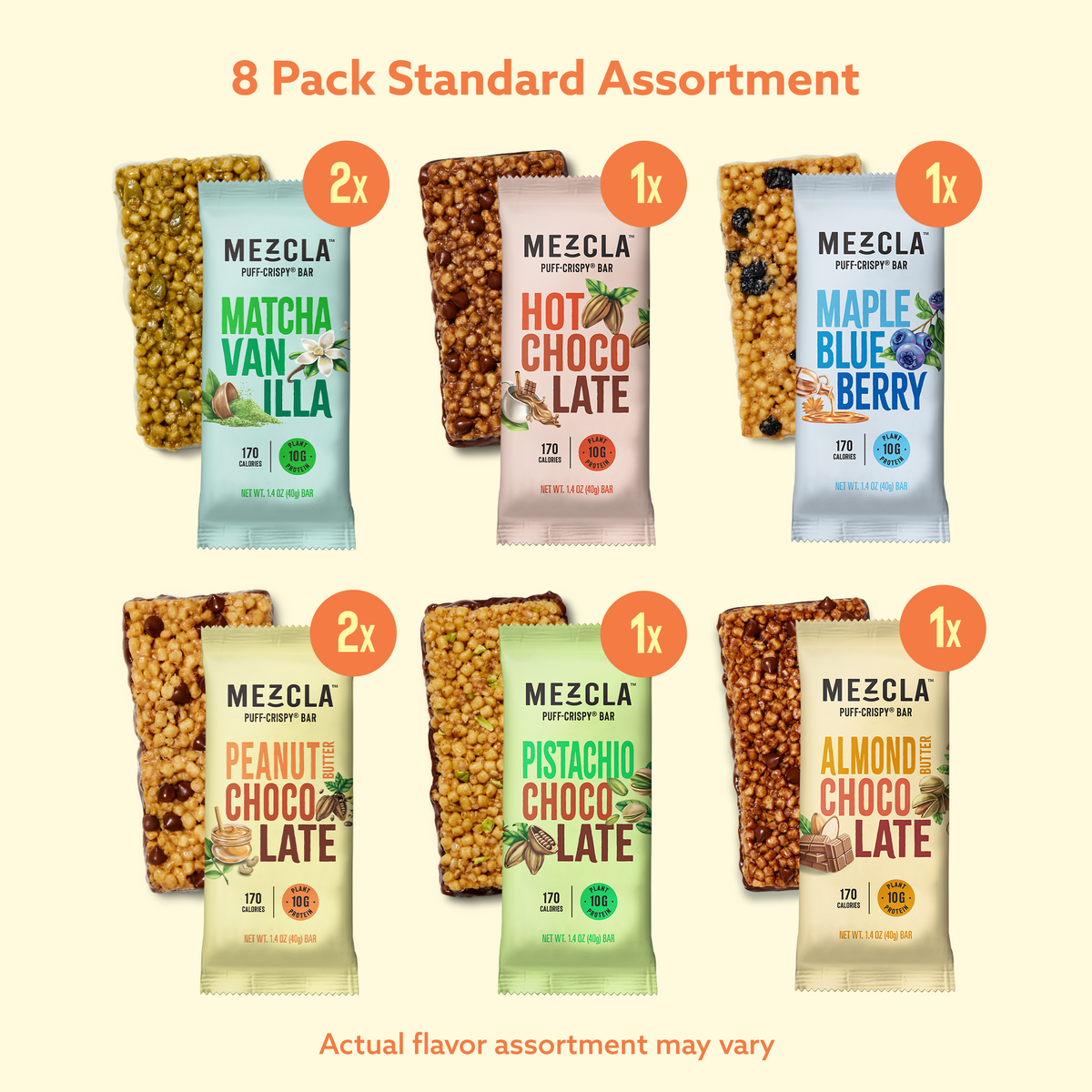 Variety Pack – Mezcla | Plant Protein Bars