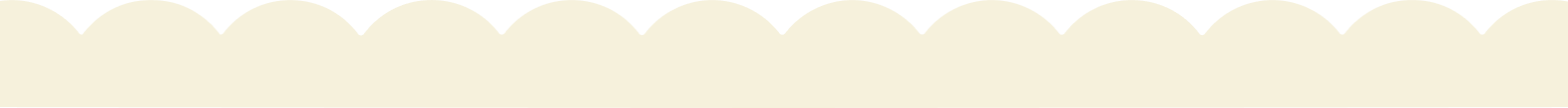 Decorative cream-colored scalloped border pattern with overlapping curved edges