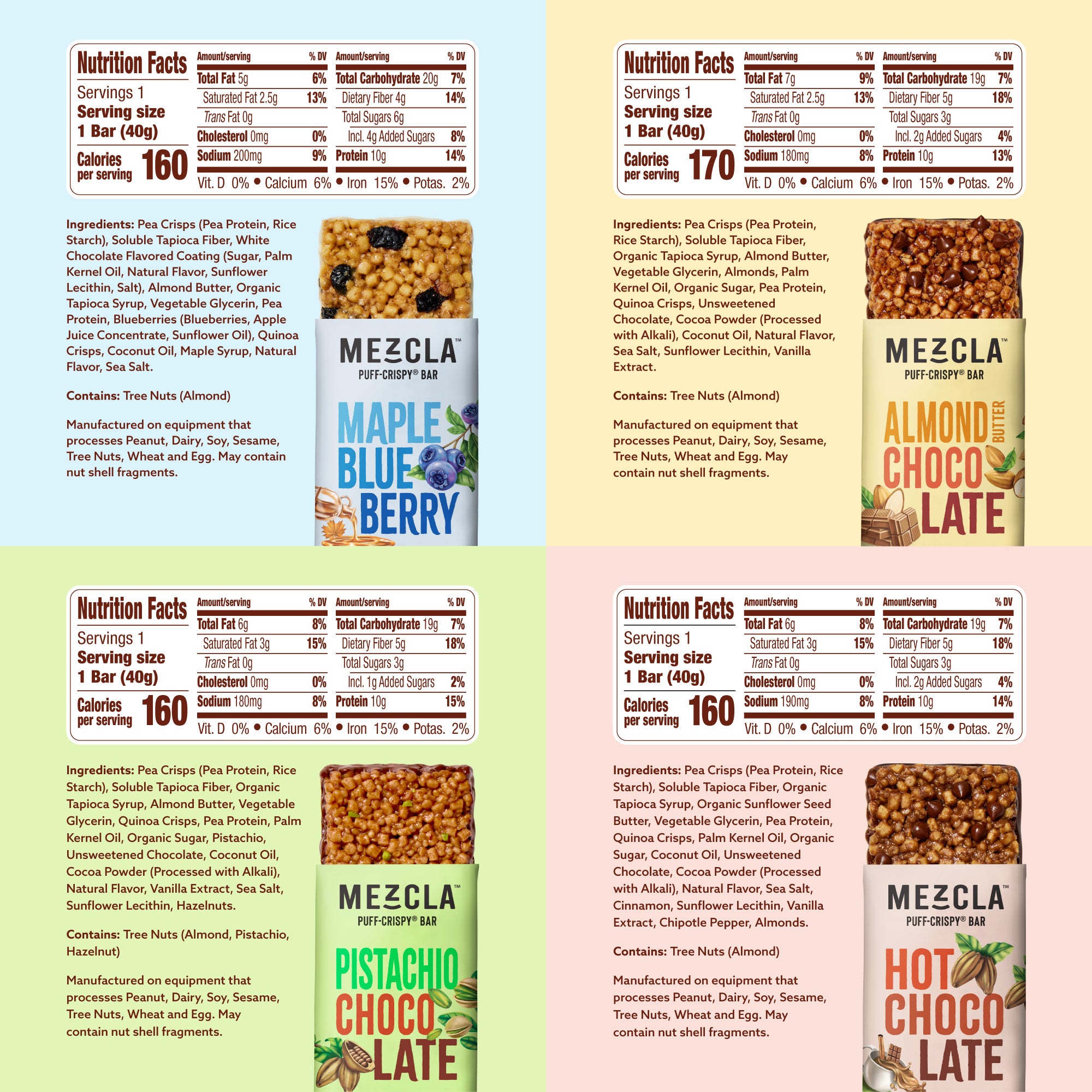 Sampler VP – Mezcla | Plant Protein Bars